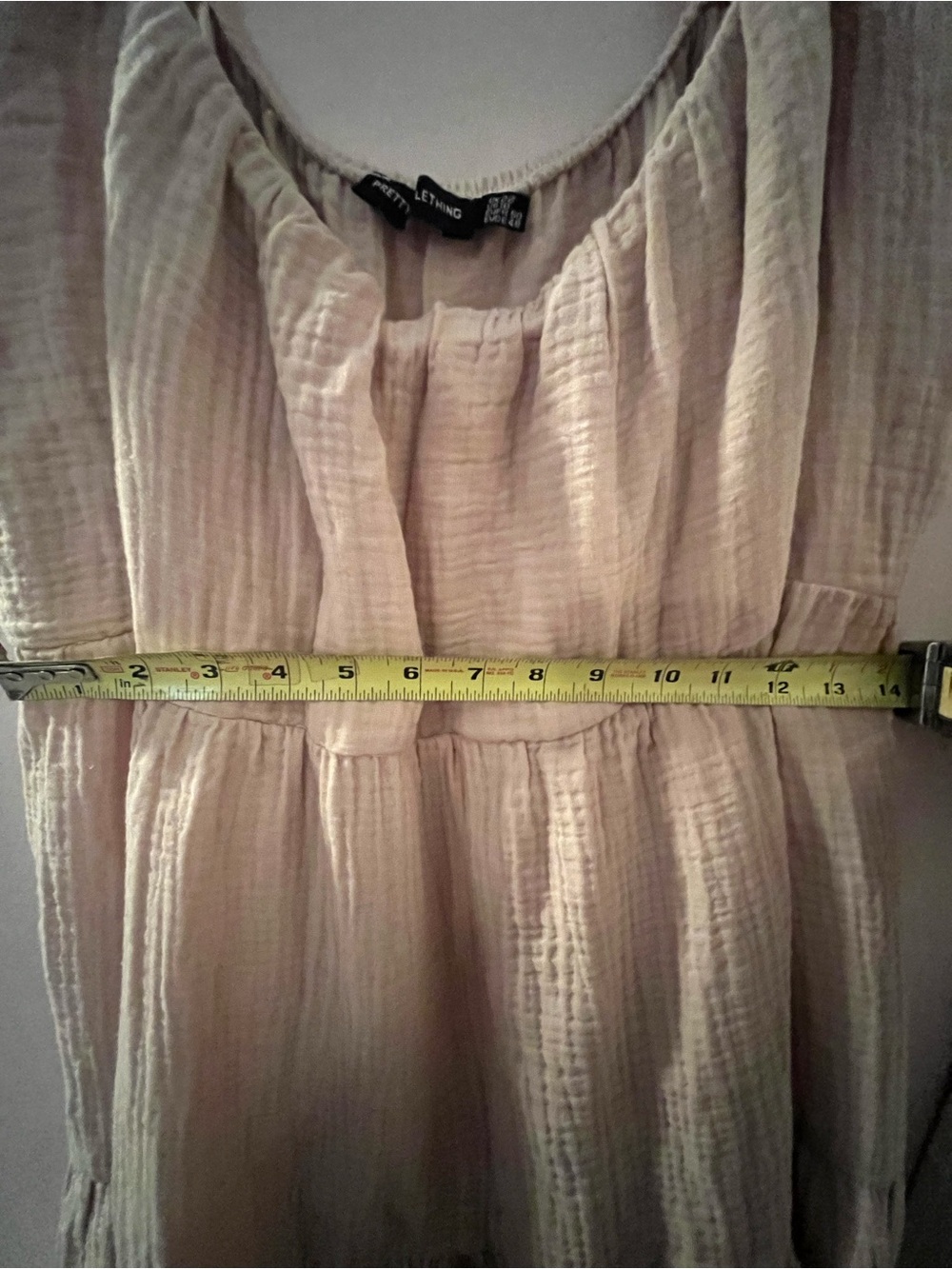 Pretty Little Thing Tiered Sundress. 100% cotton. 18. Cottage. Prairie. - Picture 3 of 6